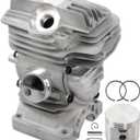 1141 020 1204 Cylinder Piston Kit Compatible with Stihl Chainsaws MS271 MS271C MS291 MS291C, Cylinder Piston Gasket Set