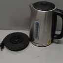 COMFEE' Stainless Steel Electric Kettle, 1.7 Liter Tea Kettle Electric & Hot Water Kettle, 1500W Fast Boil with LED Light, Auto Shut-Off and Boil-Dry Protection (1.8 Quarts)