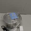 PEKTACO Stainless Steel Cat Water Fountain, 3.2L/108oz Cat Water Dispenser with Ultra-Quiet Water Pump and Water-Level Window, Dishwasher Safe Pet Drinking Fountain for Cats & Small Dogs