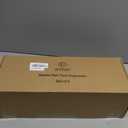 UPTRUST Wall Mount Hair Tool Organizer, Set of 2 Layer Rustic Wooden Dryer Holder Rack, Product Organizer Tray for Dryer with 4 Hooks