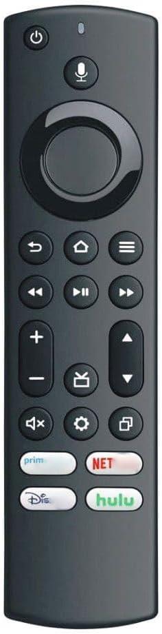 Voice Replacement for Toshiba TV Remote 55LF621U19 TF50A810U19 43LF621U21 50LF621U21 55LF621U21 32LF221C19 50LF711U20 55LF711U20 65LF711U20 43LF711U20 TF-43A810U21 1T86000001I-DHUTM-02