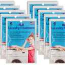 RLR Natural Laundry Detergent Powder  Whitens, Brightens, Refreshes Baby Cloth Diaper Detergent, Musty Towels, Workout Clothes - Non-toxic, Fragrance-Free For Sensitive Skin (Pack of 10))
