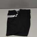 MASCOMODA 2 Piece Outfits for Women 2025 Summer Casual Quarter Zip Short Sleeve Tops Long Pants Tracksuit Jogger Lounge Sets (S, Black)