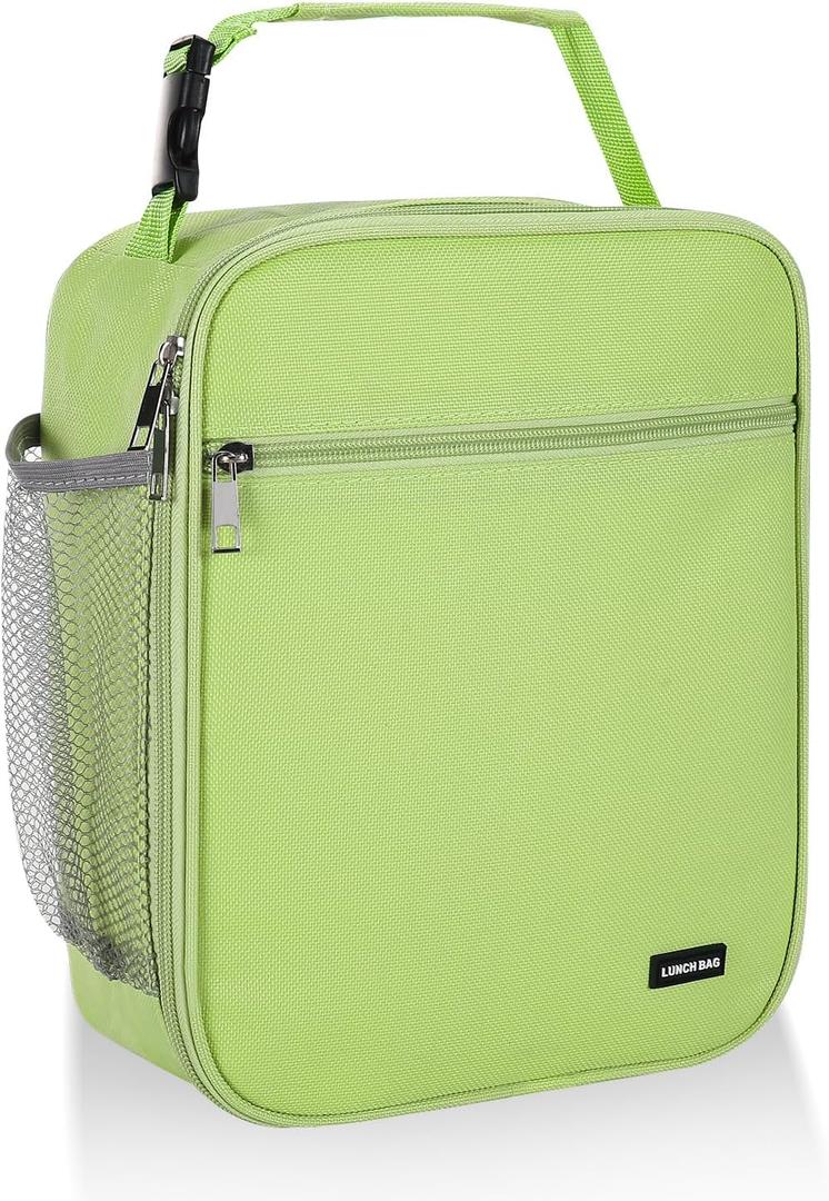 Lovoeo Lunch box Lunch bag for men women Insulated Lunchbox Lunch bags for Work Picnic Travel (Light green)