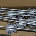 Round Electrical Box with Hanger Bar, 14"/18"/23.5" Adjustable, PVC Ceiling Box for Lights, 20 CU.in, UL Listed, 6 Pack