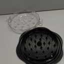 SURETIVIAN Chicken Shredder Large Chicken Breast Shredder Tool Twist with Brush & Fork, Visible Meat Shredder Machine, Strong Anti-Slip Strip, Ergonomic Handle, BPA Free, Suitable for Pork Beef Chicken