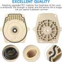 25357-300-000 074564 Seal Plate Fits for Pentair Whisperflo Intelliflo Swimming Pool Pump with Seal Plate Gasket & Shaft Seal PS-1000 & Drain Plugs 071131-192115