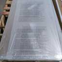 KPUY Frameless Shower Door, 55-60" W x 76" H Sliding Glass Shower Door, 1/4" (6mm) Thick Tempered Clear Glass with Explosion-Proof Film Nano Coating, Stainless Steel Hardware, Brushed Nickel