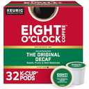 Eight O'Clock Coffee The Original Decaf, Single-Serve Keurig K-Cup Pods, Medium Roast Coffee Pods, 1 Count (Pack of 32) (Best By: 12/18/2025)