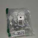 2 Pack KINNAN Chain Link Fence Butterfly Gate Latch, Galvanized Steel Butterfly Gate Latch for 1-3/8" Gate Frame and 2-3/8" Gate Post, Fence Gate Latch with Padlock Hole