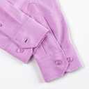 MGWDT Button Down Shirt Women Long Sleeve Blouse Oxford Shirt Classic-Fit Cotton Tops Wrinkle Resistant (2XS-3XL) (S)