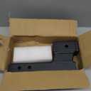 84128 Hitch Extender - 2" Receiver with 4" Drop or Rise, 7-3/4" & 9-3/4" Extension - 2" Shank Hitch Adapter, 7500lbs Weight Capacity - Matte Black Finish