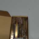 Goldenwarm 5 Pack Champagne Bronze Cabinet Pulls Gold Cabinet Handles 3 Inch Champagne Drawer Pulls Brushed Bronze Drawer Handles Square Kitchen Hardware for Cupboard Bedroom Dresser (3in Hole Centers)