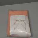 10x10ft Peach Tulle Backdrop Curtain with Lights String for Parites, Sheer Backdrop Curtains for Wedding Baby Shower Birthday Party Photo Shoot Decorations (10ft x 10ft(2 Panels 5*10ft))