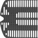 SafBbcue Cast Iron Cooking Grates for Weber Traveler Portable Gas Grill 9010001 9013001, Grill Grids & Grates for Weber Traveler Accessories Grill Parts, Replacement for Weber 7034 Griddle