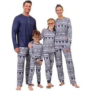 Rnxrbb Matching Christmas Pajamas Sets Christmas Pjs for Xmas Sleepwear for Men 2025 XXL