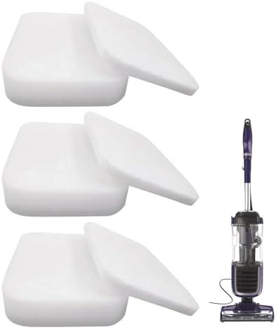 3Pcs Foam Filter 1239FT60 for Shark Navigator Pet Pro ZU60, ZU62, Pet Plus NV251, NV255, Swivel Pro NV150, NV151 Upright Vacuum Replacement Parts, Part 1238FT60 1239FT60
