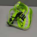 BAOBICUTE LED Reflective Vest, USB Rechargeable Reflective Running Gear with Safety Lights and Adjustable Size Elastic Band Night Vest Gear Accessories for Men Women Kids