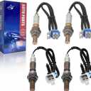 O2 Oxygen Sensor Upstream and Downstream for Chevy Avalanche Silverado Suburban 1500 Tahoe for GMC Sierra Yukon XL 4.8 5.3 6.0 6.2L, for Cadillac Escalade 6.0 6.2L, Replace 234-4668 234-4256 4Pcs