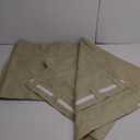  Curtains Two Panel Beige 100x100 Inch, 
Window Drapery for Bedroom and Living Room