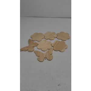 Wood Decor Set Of 7 Pcs