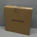 Alsonerbay White Corner Shelf Wall Mount, Set of 4 Floating Shelves for Storage and Display, Large Wooden Shelves for Bedroom, Living Room, Bathroom, Entryway, Garage