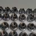 24pcs M14x1.5 Lug Nuts - Compatible with 2015-2023 Ford F150, Expedition, Lincoln Navigator, 2017-2023 Tesla Model 3 One-Piece Design Factory Chrome Wheel Nut Set