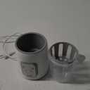 Bottle Warmer, GROWNSY 8-in-1 Fast Baby Milk Warmer with Timer for Breastmilk or Formula, Accurate Temperature Control, with Defrost, Sterili-zing, Keep, Heat Baby Food Jars Function (Gray)