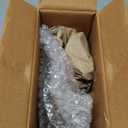 GoCraft Wood Potpourri Bowl with Tree Bark, Small, 6" Diameter x 3" Height, Wooden Decorative Bowl