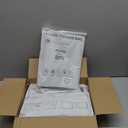 Vacuum Storage Bags, 10 Pack with Electric & Manual Pump, Space Saver Compression Bags for Clothes, Blue and White, Nylon, 4 Medium 4 Large 2 Jumbo, (Hand Pump)