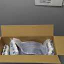 DaYammi 350 Pieces Blue Glitter Dinnerware Set 50 Guest for Party- 50 Dinner Plates, 50 Dessert Plates -50 Per Rolled Napkins with Blue Cutlery - 50 Disposable Cups 9 OZ