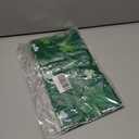 2 x St Patricks Day Tablecloth 2 Pack - 54x108 Green Shamrock Table Cloths for Rectangle Tables - Disposable Plastic Table Covers for Lucky Irish Party Supplies, Spring Picnic & Home Decor