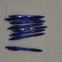 BIC Glide Blue Retractable Ballpoint Pens, Medium Point (1.0mm), 8-Count Pack, Ultra Smooth Writing Blue Pens