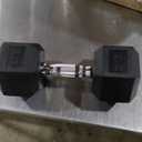 CAP Barbell Coated Hex Dumbbell, Single 30 lbs