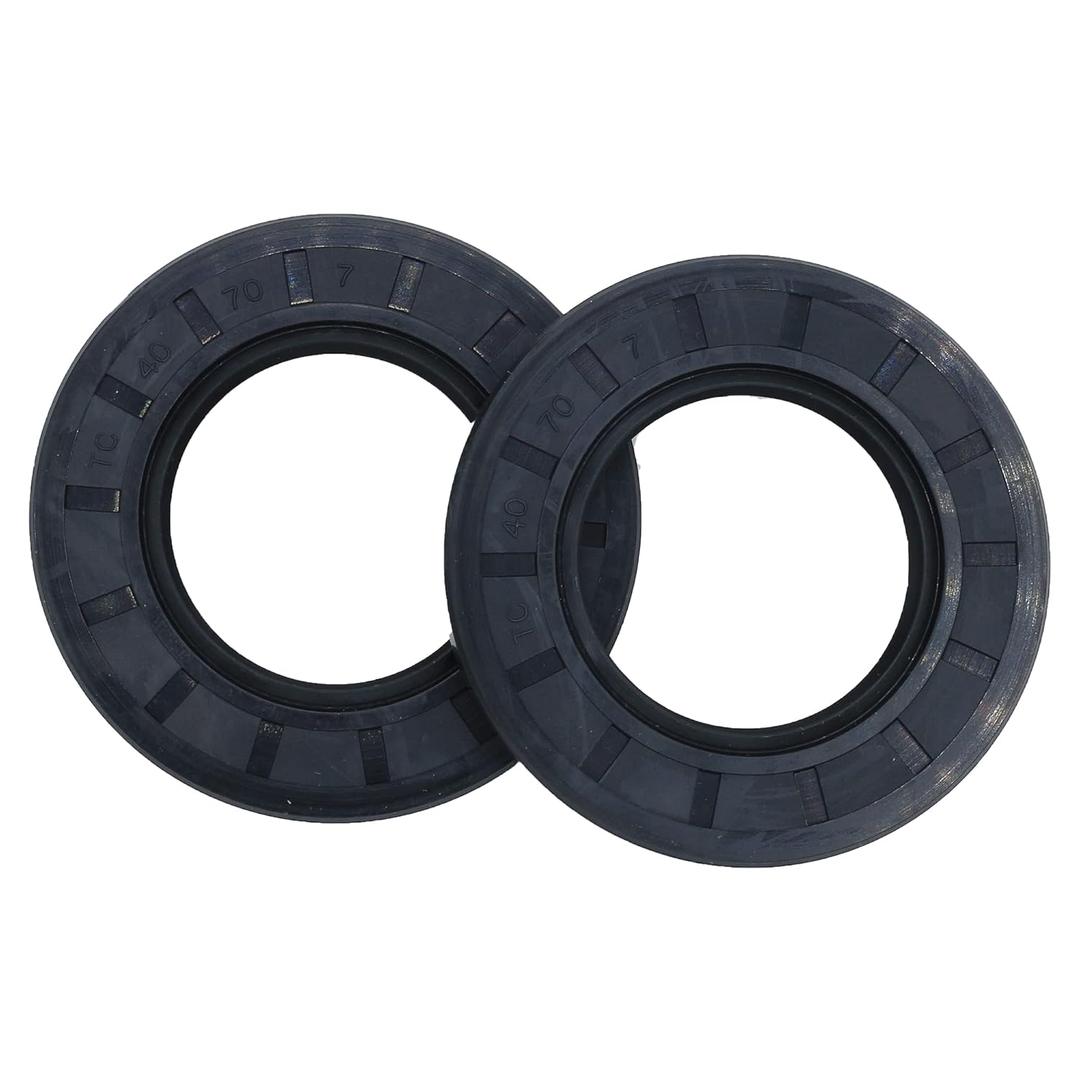 PLENZOM 2PCS Triple Lip Oil Gasket Seals 3235052 Compatible with Polaris Scrambler Sportsman 550 850 RZR RGR ACE General Ranger Razor RZR 1000 900 570