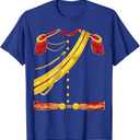 Prince Charming Costume Halloween kids boys men cute funny T-Shirt, Large, Royal Blue