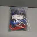 5-Pack No-Pull Dog Slip Leads 5FT Adjustable, Red/Black/Blue/Brown/Purple (for Small Dogs) - Easy On/Off, No Collar Needed, Standalone Use, Ideal for Walking & Training