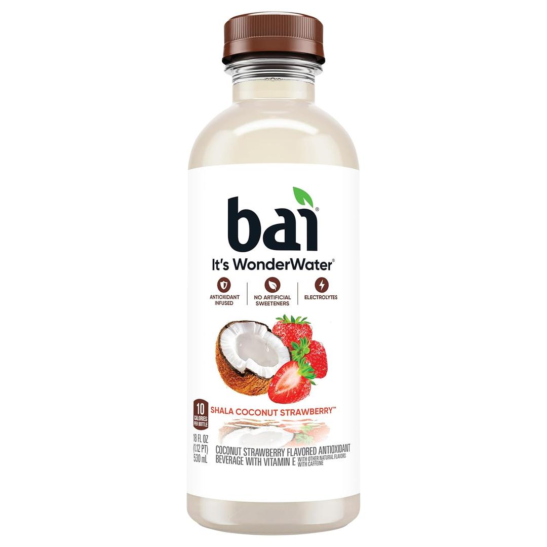 18oz BAI Shala Coconut Strawberry rPET LS12