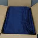 10-Pack Navy Blue Tablecloths for Rectangle Tables, 60 x 120 Inches, Stain-Resistant Polyester Fabric for 6 Foot Tables - Washable Table Covers for Weddings, Birthday Parties, Events