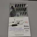 ReTrak Retractable Universal Ultrabook/Netbook/No... Charger, Black (ETCHGNBUNN)