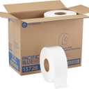 Georgia-Pacific Pacific Blue Select 2-Ply Jumbo Jr. 9'' Toilet Paper by GP PRO (Georgia-Pacific),13728,1,000 Linear Feet Per Roll,8 Rolls Per Case