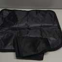 Clysee 2 Pack Self Heating Cat Mat Self Warming Pet Pads Washable Kennel Mat Dog Crate Pad Reflects Body Heat Non Skid Cat Thermal Pads for Puppy Indoor Outdoor(Black,16 x 20 Inches)