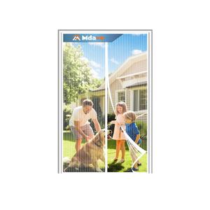 Magnetic Screen Door，Screen Door Mesh，Keep Bugs Out, Heavy-Duty Mesh Curtain,Pet and Kid Friendly, Works with Front Doors, Sliding Doors（38x82 Inch White)