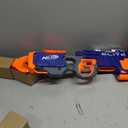 Nerf HyperFire Motorized Elite Blaster, 25-Dart Drum, Fires Up to 5 Darts Per Second, Includes 25 Official Elite Darts, Large