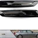 2Pcs Amber F10 LED Dynamic Sequential Blink Side Marker Light for BMW 5-Series F10/F11 2011 2012 2013 Front Fender Indicator Turn Signal Lights Smoked Lens