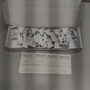 Inaya 16-Pack Cabinet Locks (Standard Length), Child Safety Latches - Baby Proofing Cabinets and Drawer Locks - 3M Adhesive - No Drilling & No Tools Required - Child Proof Your Home