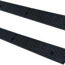 Curb Ramp 1.2" Rise Rubber Curb Ramps for Driveway Curb Ramps for Sidewalks Car Ramps Door Threshold Ramp Shed Ramps for Riding Mower 7000 LB Capacity