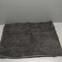 Sheepping Bathroom Rug Mat 59" x 20", Non Slip Chenille Long Grey Bath Runner Rugs with Rubber Backing, Fluffy Soft, Ultra Absorbent and Machine Washable Bath Rugs for Tub Double Sink (1'8" x 4'11" (Rectangular))