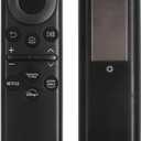 BN59-01385A Solar Frame TV Remote Replacement for Samsung Smart TV with Voice Bluetooth Rechargeable Solar Cell, Compatible with Samsung 2021-2024 Neo LED 4K Ultra HD TV, 4 Shortcut Buttons, Black