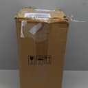 Mustry Glass Drink Dispenser for Parties, 1 Gallon Beverage Dispenser with Stand and Spigot Solid Stainless Steel, Used as Lemonade Dispenser Sun Tea Jar Kombucha Jar